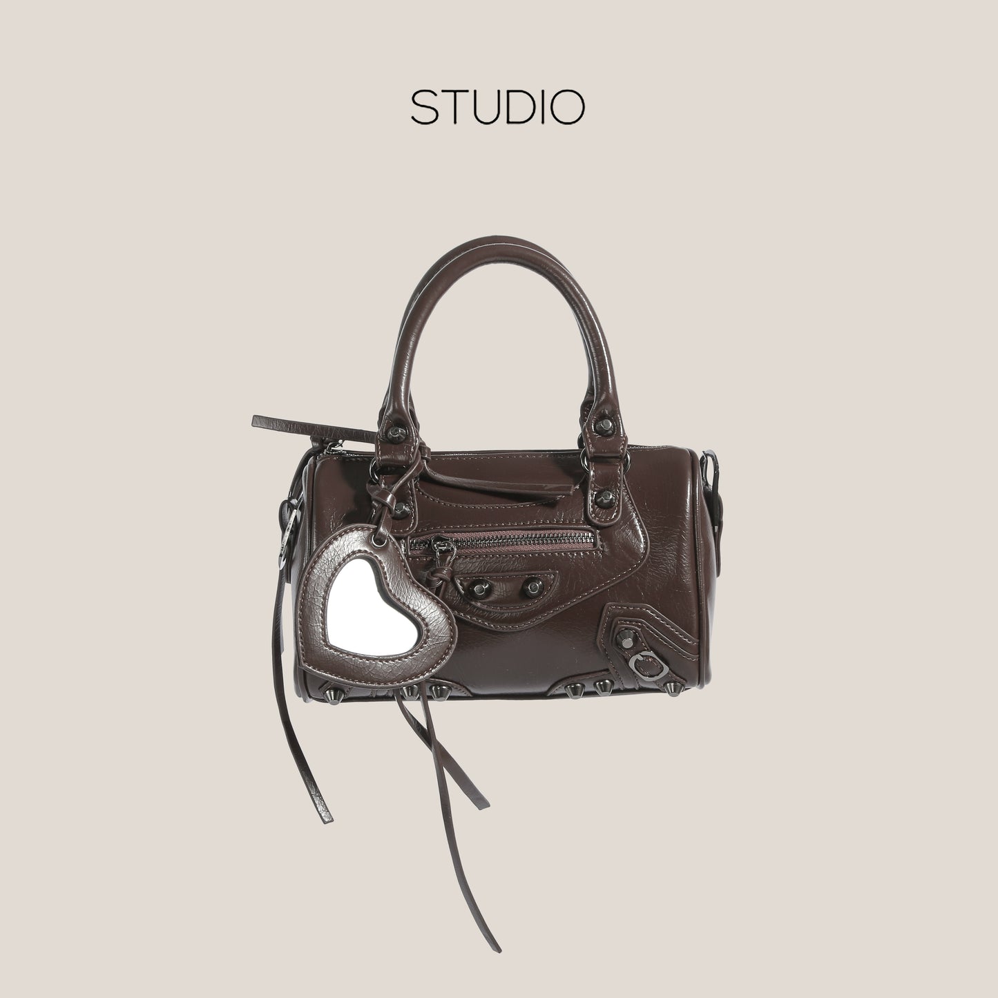 Bag Women's Trendy Cool Motorcycle Fashion Shoulder Handbag