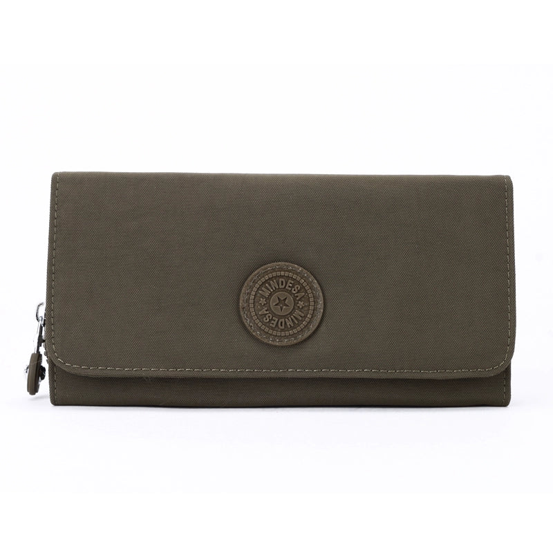 Nylon Fabric Flip Women's Stylish and Lightweight Zipper