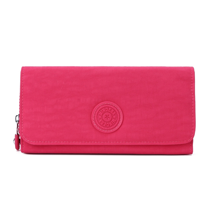 Nylon Fabric Flip Women's Stylish and Lightweight Zipper