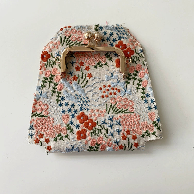 Machine Embroidery Extended Mobile Phone Bag Fabric