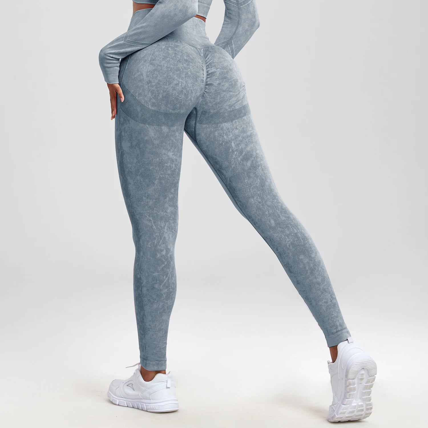 Butt Lifting Sexy Gym Leggings Women High Waist Seamless Tie Dye  Leggings Women Skinny Stretch Outdoors Hollow Out Pants