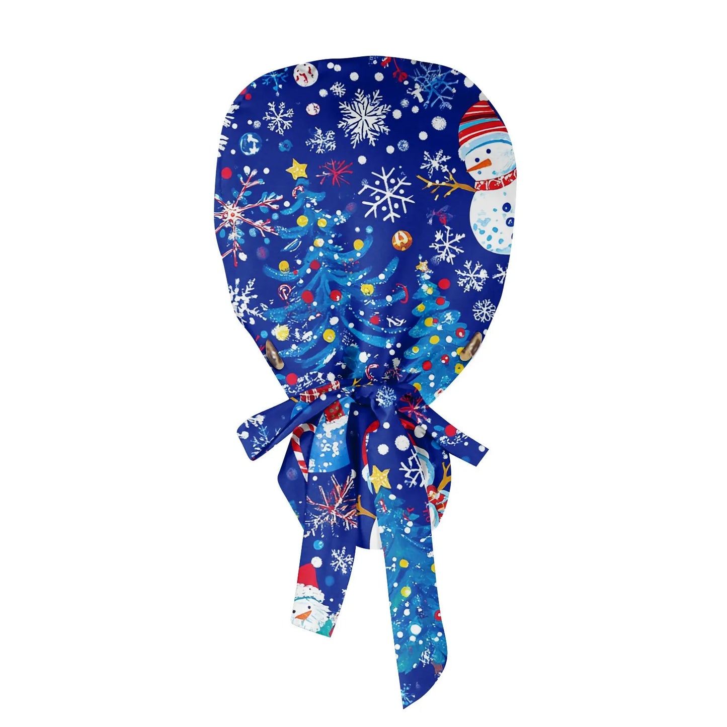 Christmas scrubs caps Pet shop hats Beauty Cleaning cap Wholesale prices cotton pet grooming nursing scrubs work cap