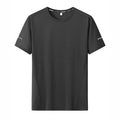 Plus Size T-shirt for Men 6XL/7XL Summer Quick Drying Tees Oversized Round Neck Short Sleeve T-shirt Big Size 110-175kg