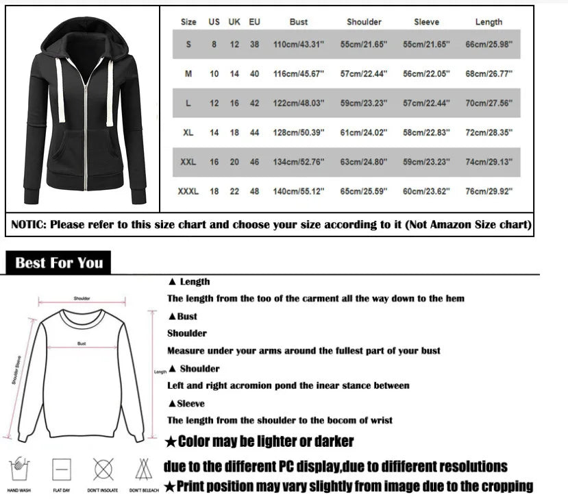 2024 Spring and Autumn New Women's Personalized Casual Cardigan Zipper Hoodie Korean Edition Fashion Outdoor Jogging Sportswear