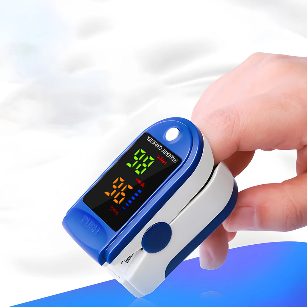 Non-Contact Temperature IR Thermometer Body Fast Measure Digital Fever Thermometer OR Portable Fingertip Blood Oxygen Oximeter