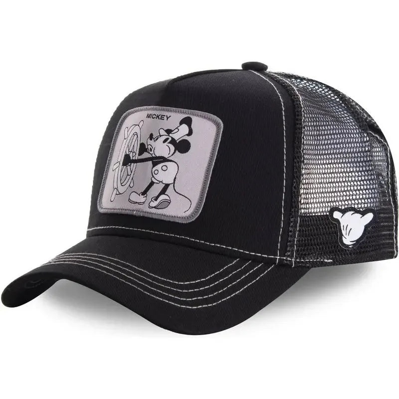 Hot Sale Unisex Anime Cartoon Cap Patch Draw Baseball Cap Men Women Trucker Hat