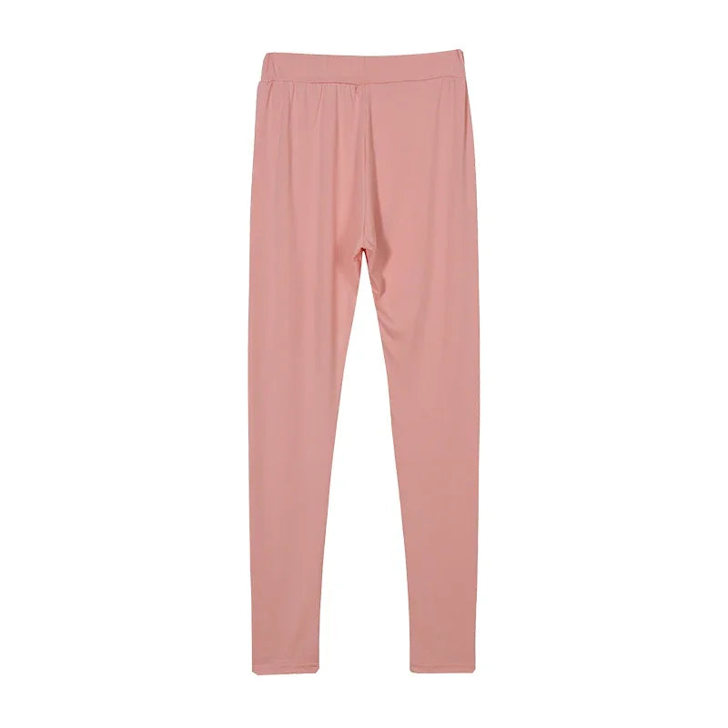 New Autumn Women's Pure Color Sports Waist Suit Fashion Casual Two-piece Set