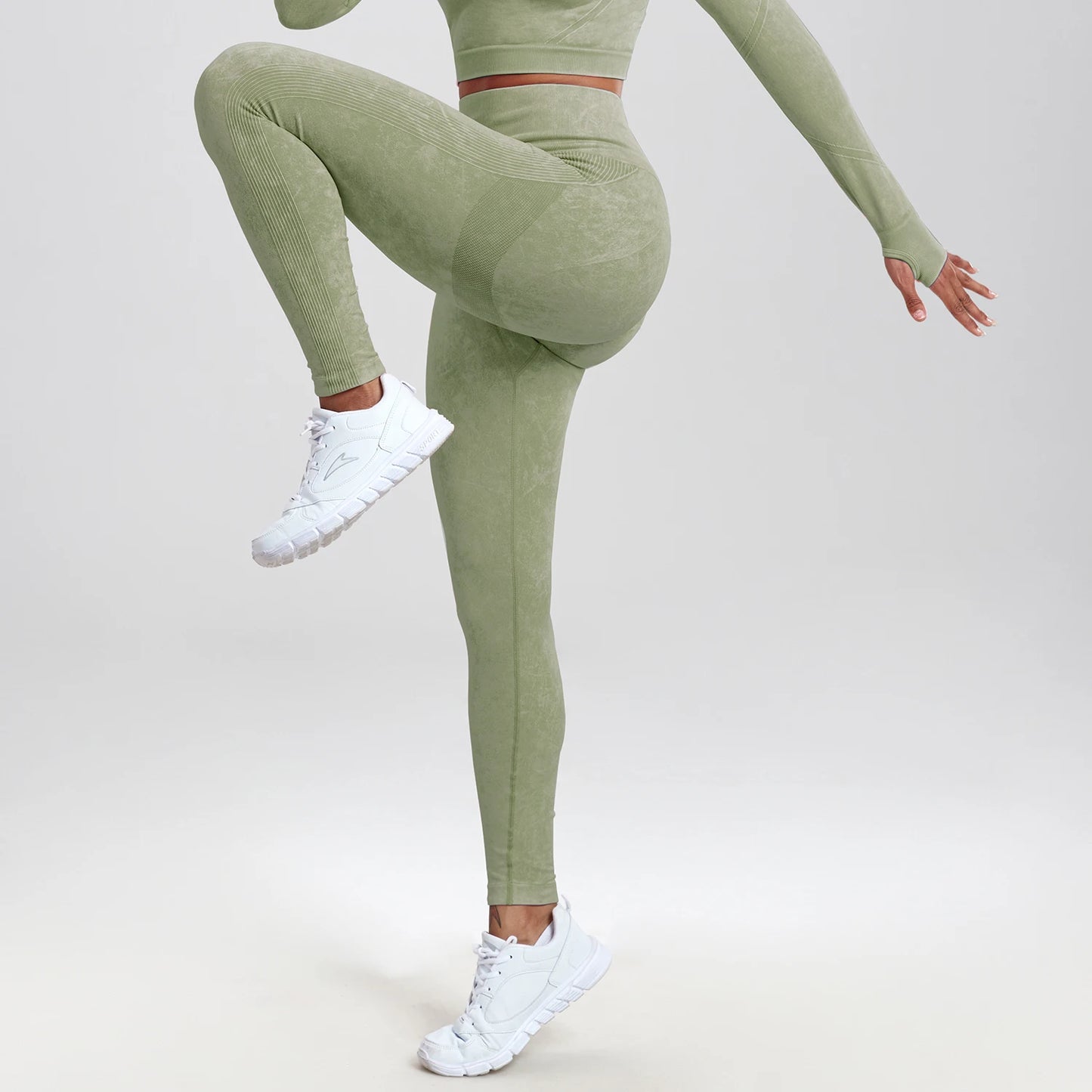 Butt Lifting Sexy Gym Leggings Women High Waist Seamless Tie Dye  Leggings Women Skinny Stretch Outdoors Hollow Out Pants