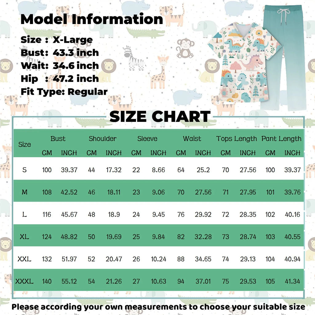 Women Medical Uniforms Slim Fit Scrubs Sets Tops Straight Pant Nurses Accessories Dental Clinic Beauty Salon Workwear Clothes
