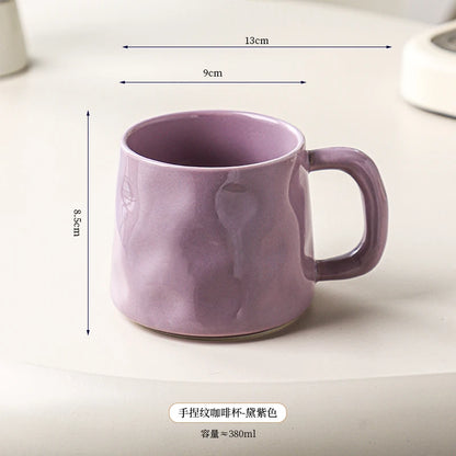 High-value Coffee Cups Large-capacity Mugs for Household Use, Afternoon Tea Cups, High-quality Coffee Special Cups, Lattes.