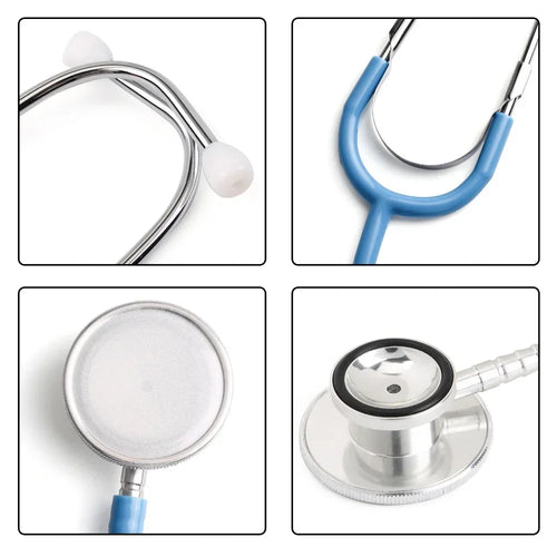 Professional Dual Head Stethoscope Doctor Nurse Double Head Stethoscope Cardiology Medical Equipment Student Vet Medical Device