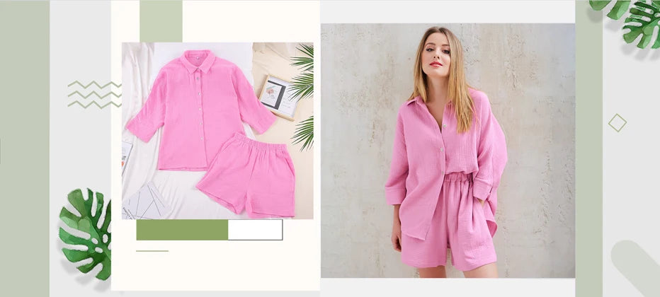 Women 3 Piece Sets Homewear Fashion Casual Lantern Sleeve Cardigan Tops+Wide Leg Pants Suits Lady Spring Soft Three Piece Outfit