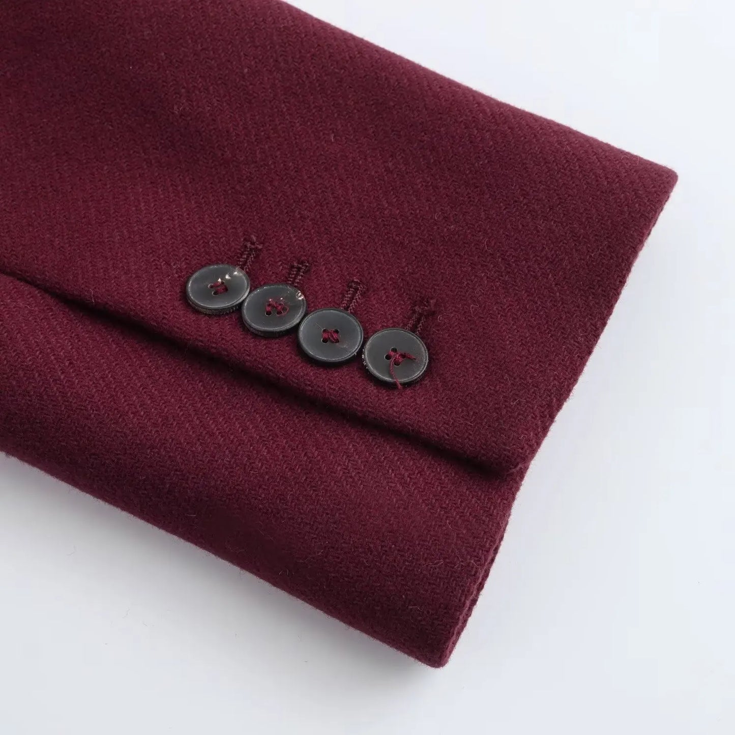 HH Female Autumn Winter Fashion Woolen Long Coat Woman Casual Turn-Down Collar Long Sleeves Pockets Double Breasted Coat