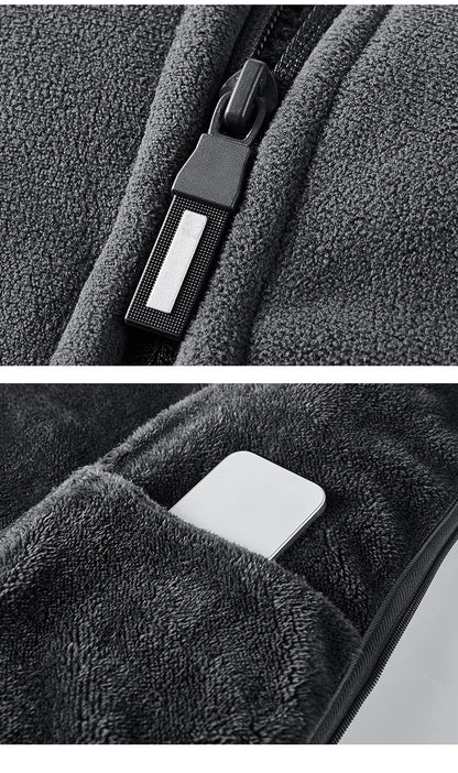 Winter Men Fleece Warm Jackets Mens Windproof Thick Jackets Parkas Coats Men Hooded Casual Outwear Jacket