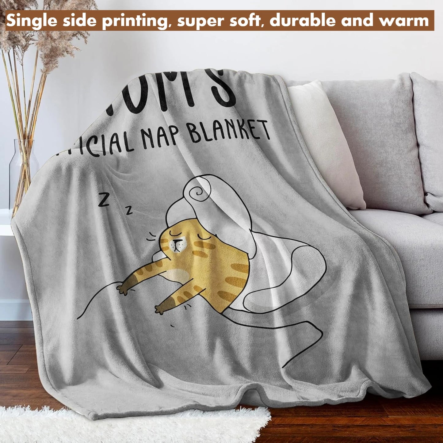 1PC Blanket Festival Gifts for Elder Mom Dad Grandpa Grandma idea Gifts Birthday gifts Warm soft Throw Nap Blankets Gift Season