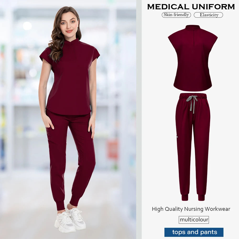 Medical Clinic Hospital Uniforms Surgical Operating Doctor Nurse Clothes Veterinary Uniform Healthcare Clinic Pharmacy Work Wear