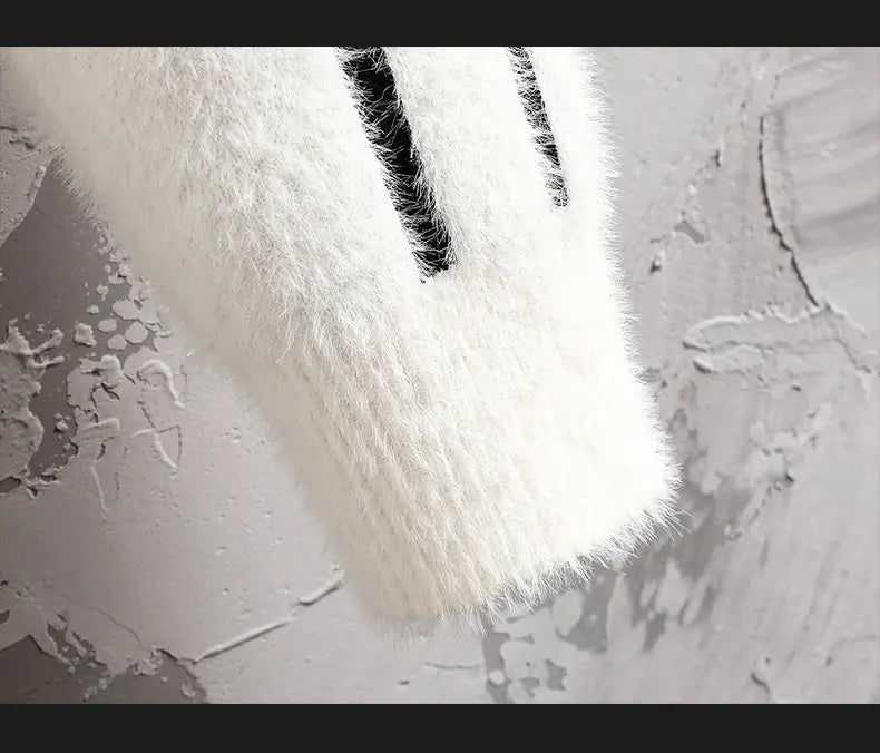 Winter New Style Men's Sweater Knitted Long Sleeve Men Sweaters Thicken Warm Wool Casual Male Clothing