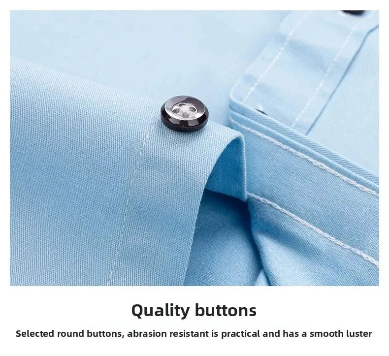 S-7XL New 100% Pure Cotton Men's Shirts Long Sleeves Solid Color Soft Regular Fit Casual Shirt Pocket Social Blouse Male Clothes