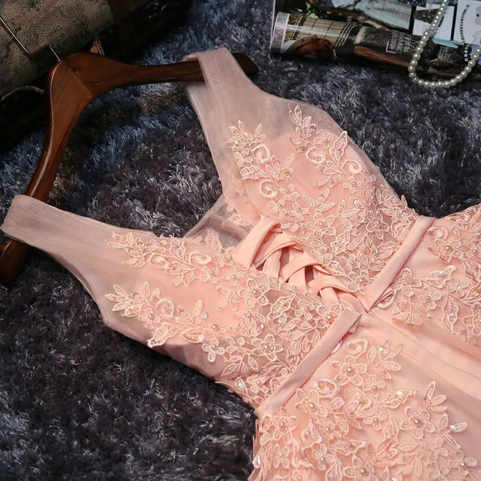 Hot Selling A-line Lace Wedding Dress Short Sleeve Appliques Princess Gown Dresses Party Prom Bridesmaid Dress Vestido De Noiva