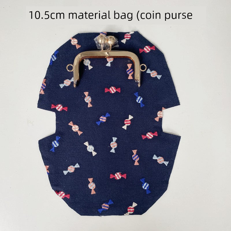 Machine Embroidery Extended Mobile Phone Bag Fabric
