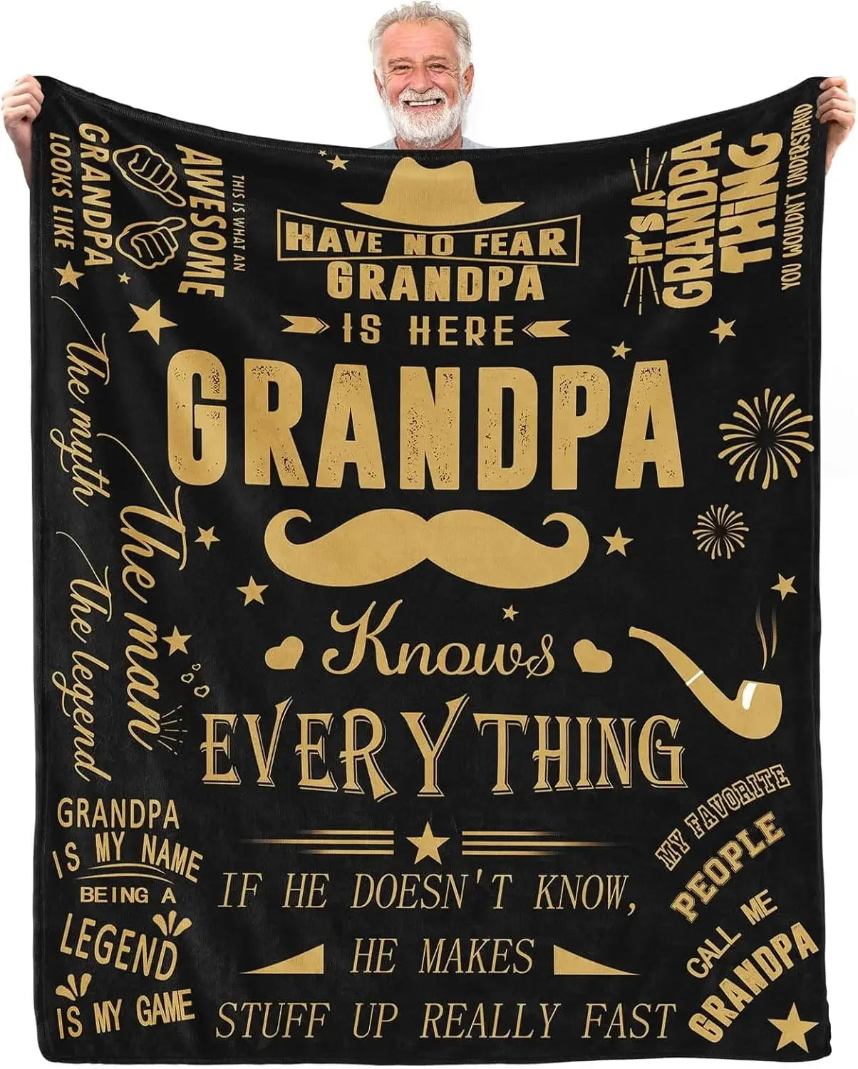 1PC Blanket Festival Gifts for Elder Mom Dad Grandpa Grandma idea Gifts Birthday gifts Warm soft Throw Nap Blankets Gift Season