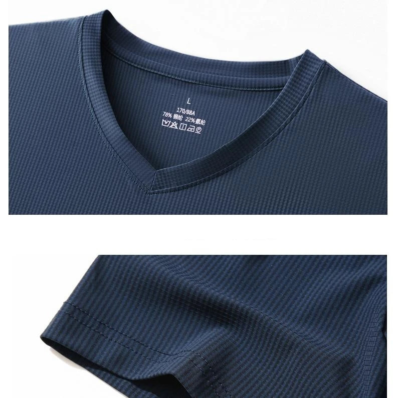 Plus Size 9xl 150kg T-Shirts Men Oversized Short Sleeve Tshirts 2025 Summer Quick Dry Men's T-Shirt Large Tee Tops 6xl 7xl 8xl