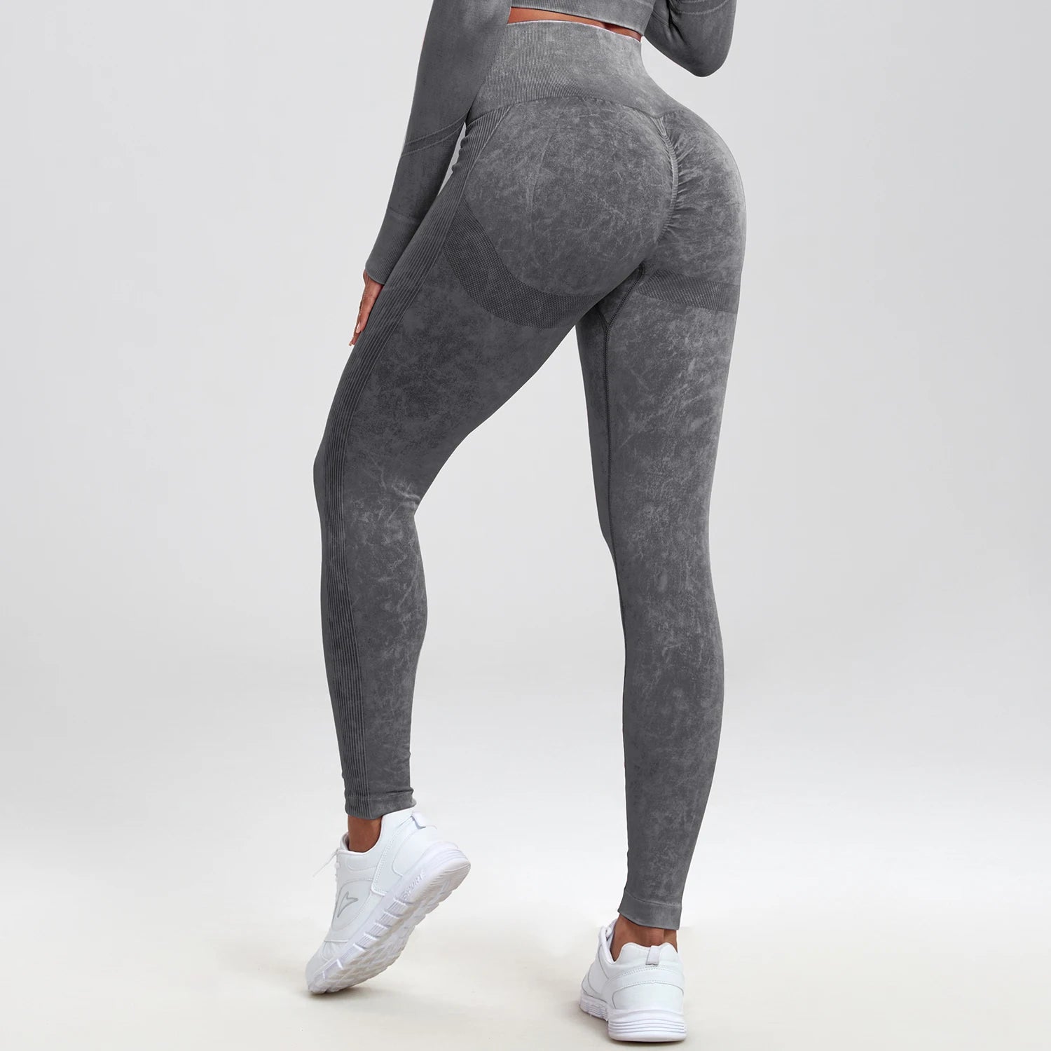 Butt Lifting Sexy Gym Leggings Women High Waist Seamless Tie Dye  Leggings Women Skinny Stretch Outdoors Hollow Out Pants