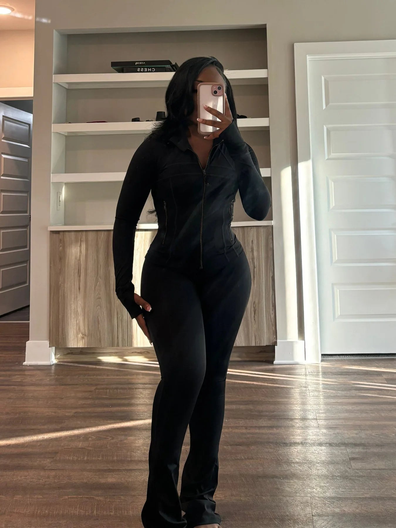 HLJ&GG Casual Solid Sporty Two Piece Sets Women Zipper Long Sleeve Slim Top And Skinny Pants Outfits Spring New 2pcs Tracksuits