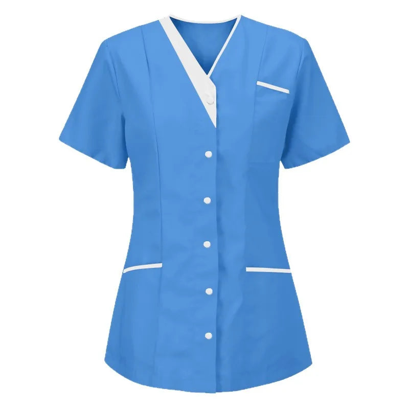 Hospital Operating Room Scrub Suit Set for Doctors and Nurses Beauty Salon Workwear