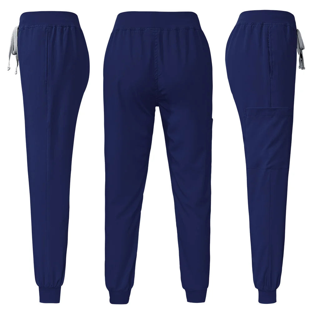 Slim Fit Medical Scrubs Uniform Women Scrub Sets Nursing Accessories Hospital Surgery Gowns Dental Clinic Beauty Salon Workwear