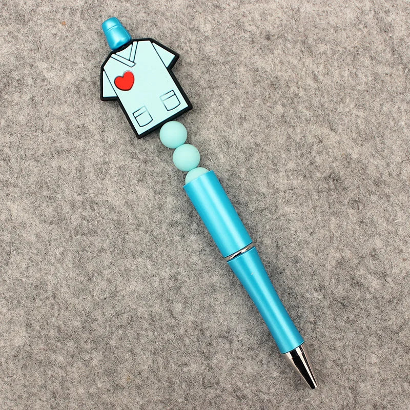 Cartoon Nurse Uniform Style DIY Ballpoint Pen School Hospital Student Nurse Ball Pen