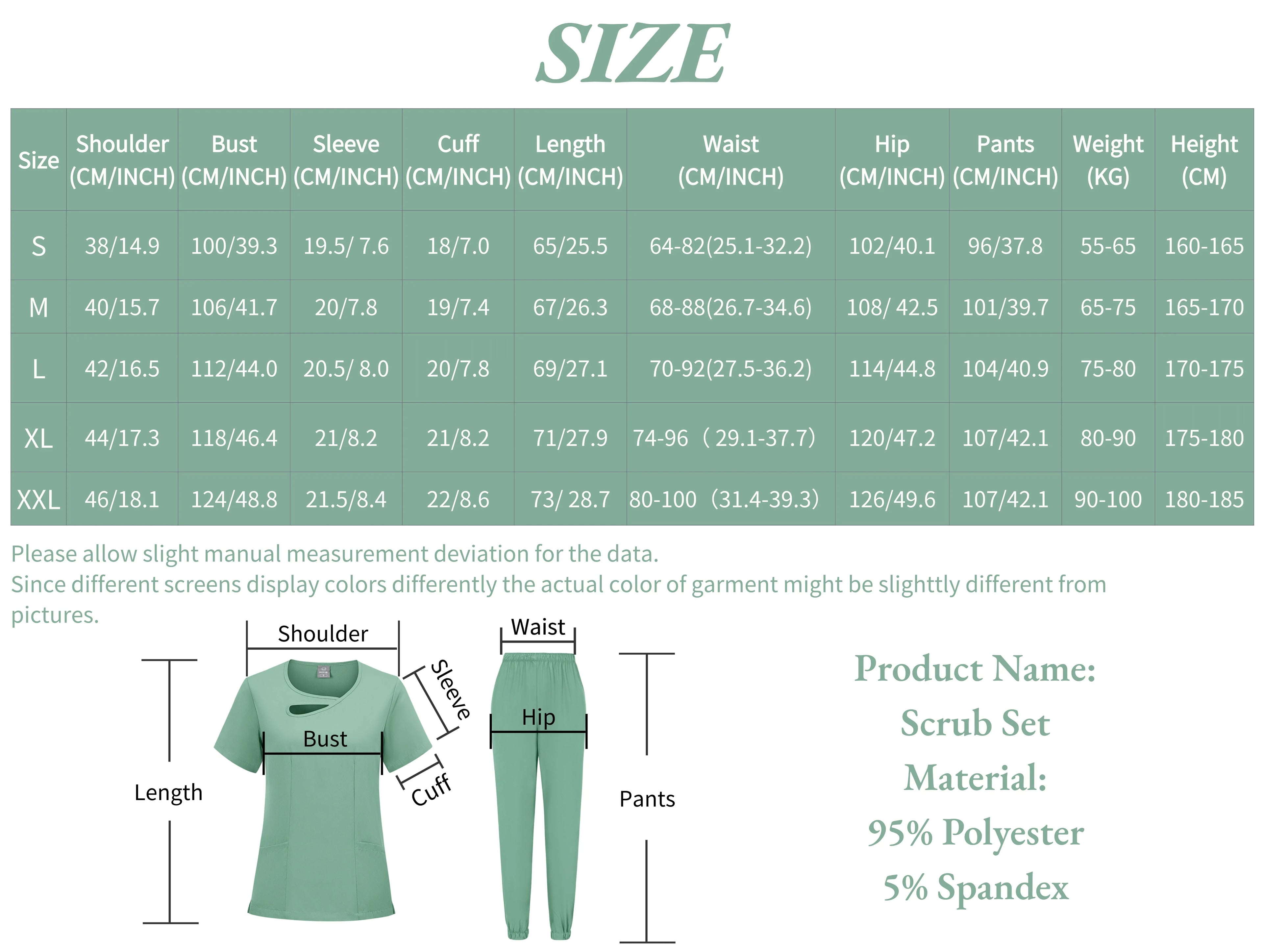 Beauty Workwear Women Medical Nurses Uniform Surgical Scrubs Set Spa Top Pants Clinic Carer Clothes Nursing Uniforms Jogger Suit
