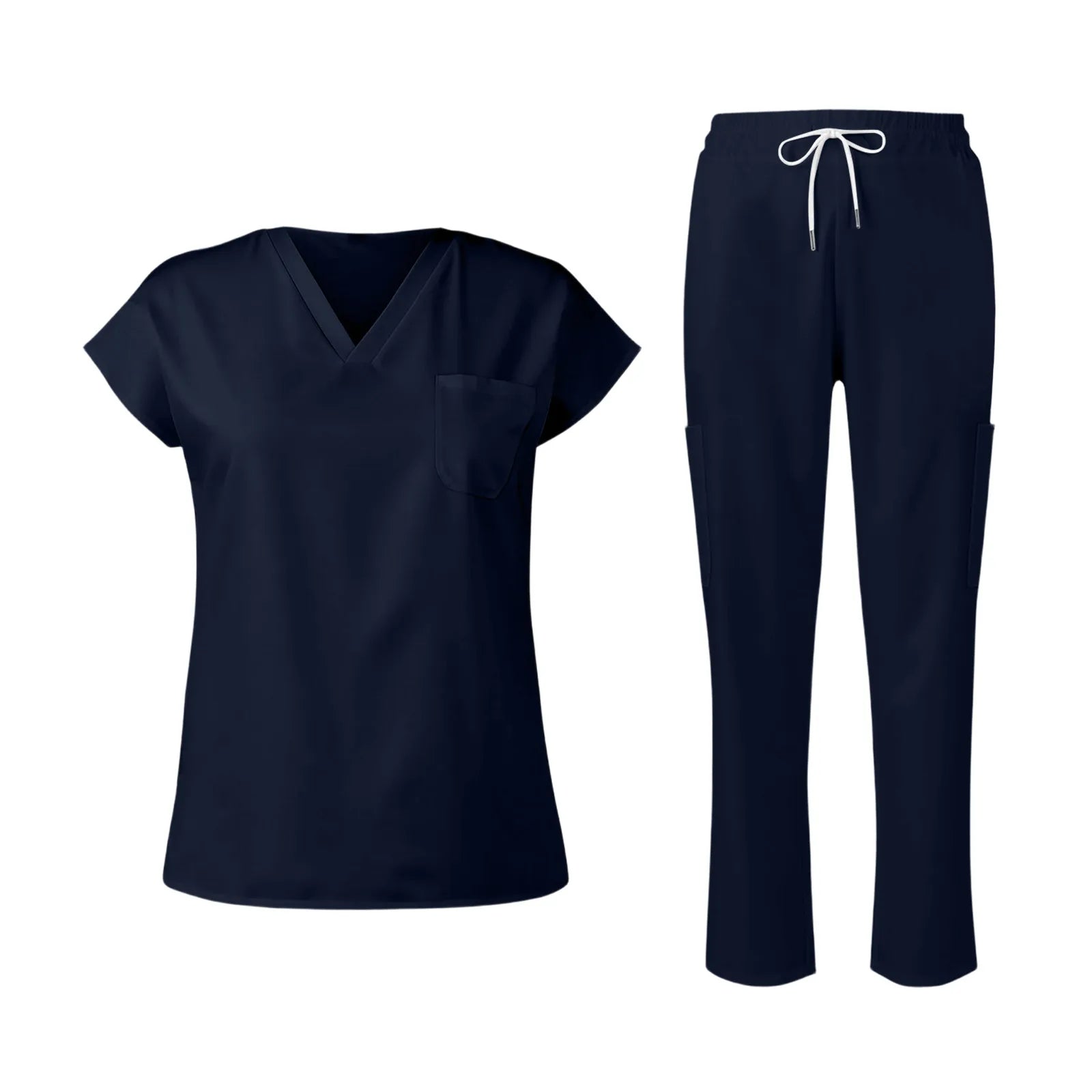 Scrubs Medical Uniform Women and Man Scrubs Set Medical Scrubs Top and Pants