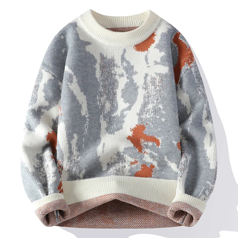 winter Men's Fashion casual Round Neck Warm sweater slim fit Sweaters Men sweater male Thicken Warm wool pullovers