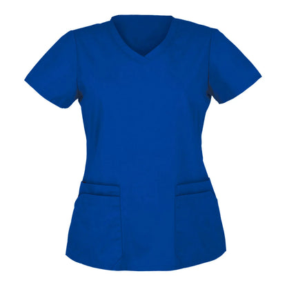 Hospital Scrubs Tops Doctors Uniform For Unisex Medical Supplies Dental Clinic Nurse Scrubs T-Shirt Women Medical Clinic Blouse