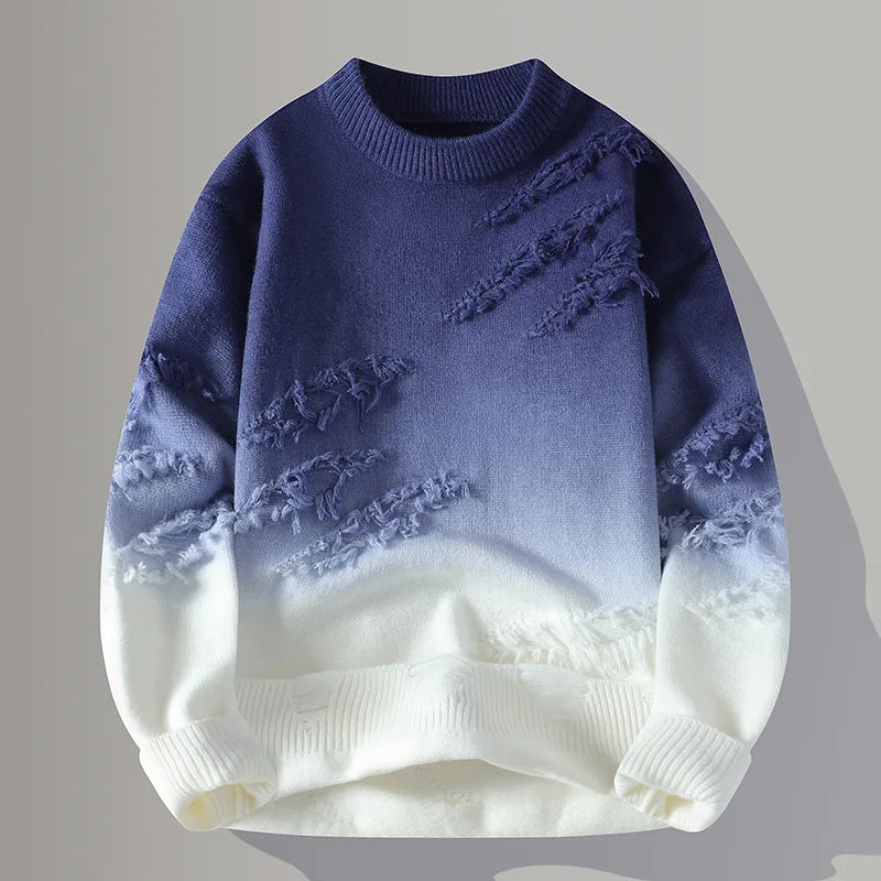 Winter Sweaters for male men thick O-neck sweater men Student youth sweaters autumn Men's wool Casual Knitwear Pullover
