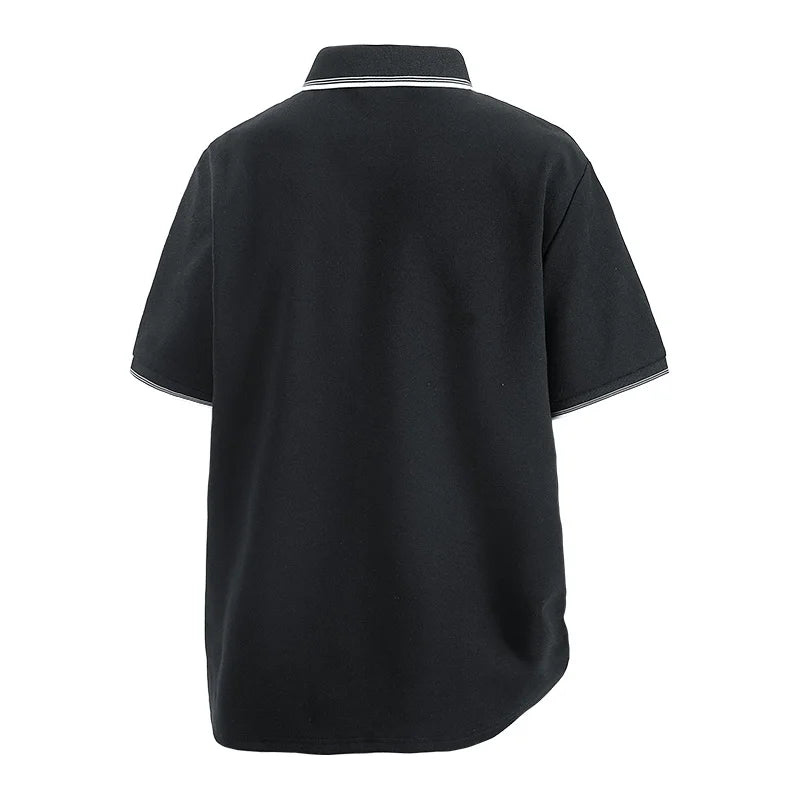 Oversized Men 7XL Polo Shirt 8XL 2025 Summer 95% Cotton Breathable Short Sleeve Collar Business Shirt Golf Man Top Clothes