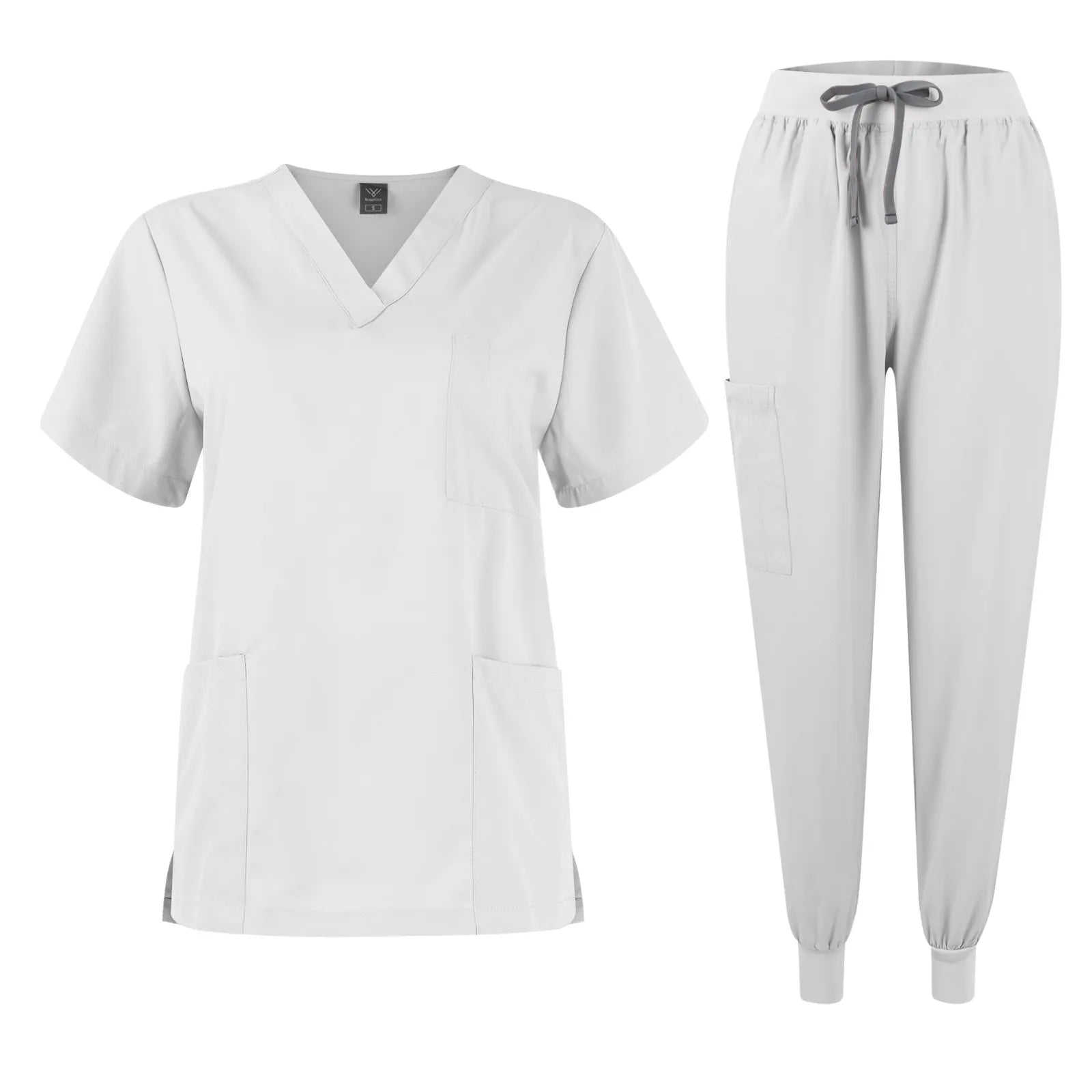 Nursing Beauty Salon Work Clothes Short sleeved Health Services Nursing Suits Summer Fashion Pet Surgical Doctor Costume Women