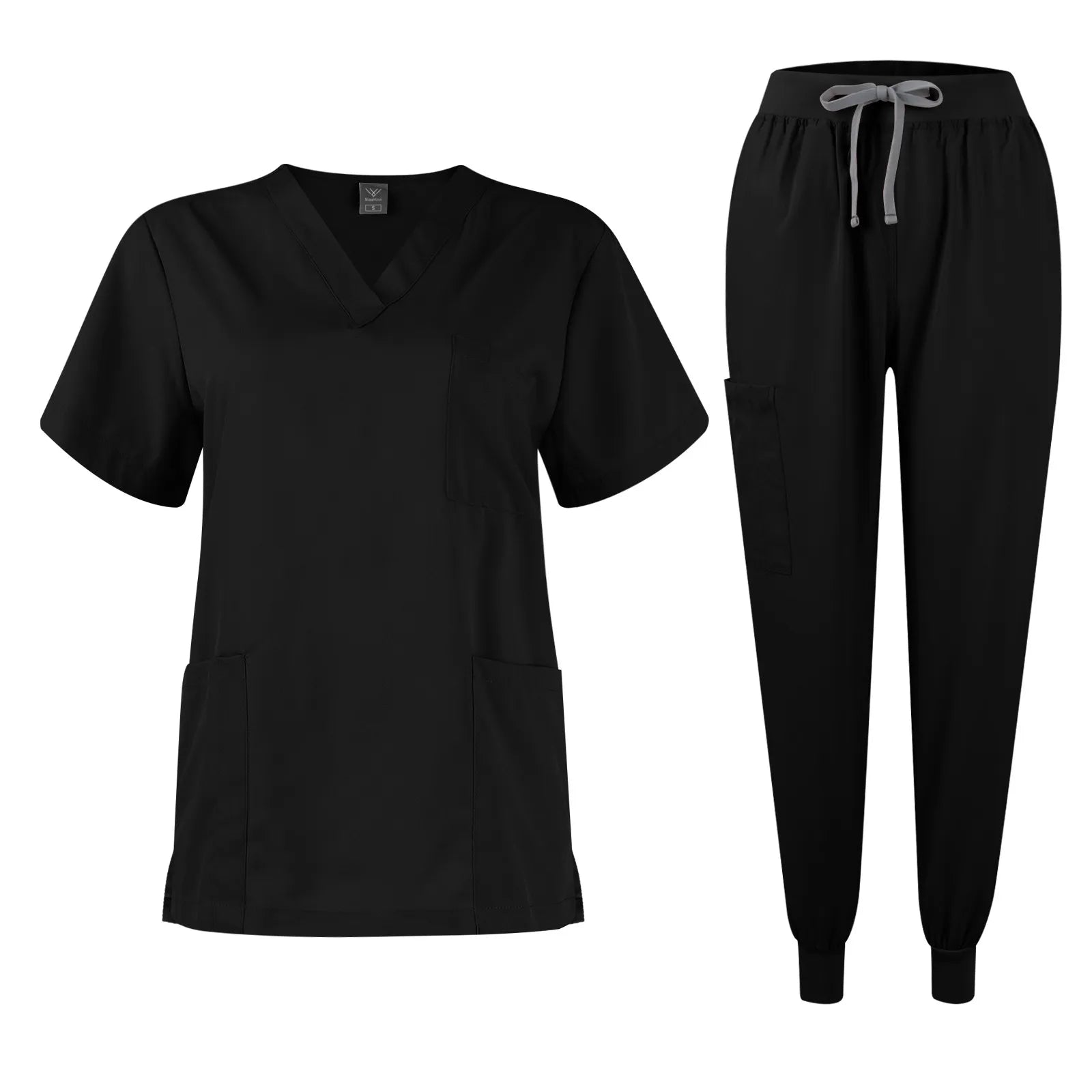 Nursing Beauty Salon Work Clothes Short sleeved Health Services Nursing Suits Summer Fashion Pet Surgical Doctor Costume Women