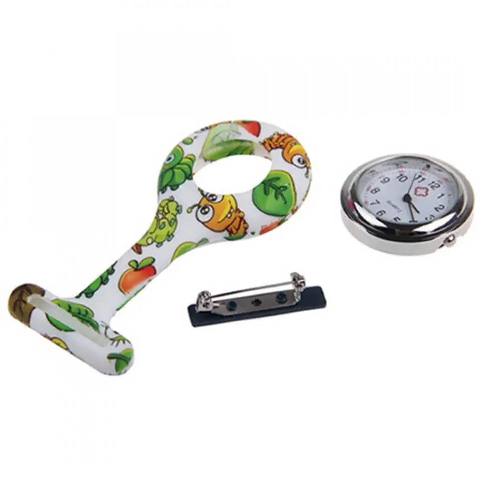 Fashion Fob Watch Nurse Silicone Nurse Watch Solid Medical Pocket Watch Pin Pocket Watch Hanging Watch Brooch Decor Quartz Часы