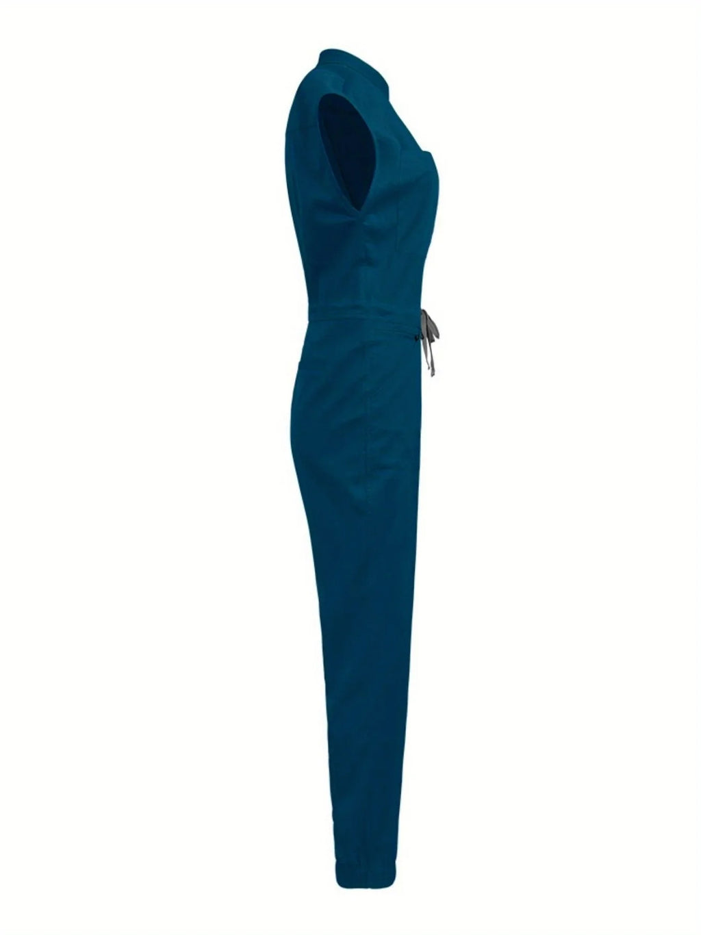 Comprehensive Training Outfit Scrubs Set Uniform Jogger Suit Stretch with Multi Pocket for Esthetician Workwear Jumpsuit