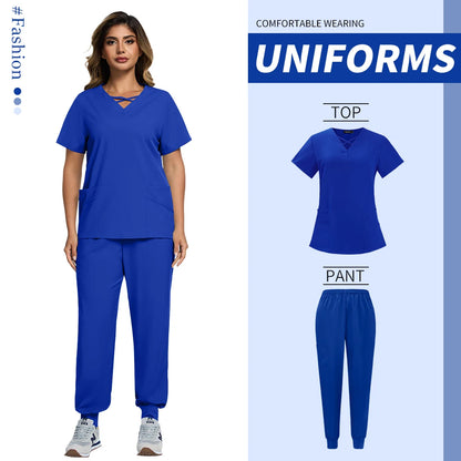 Quick Dry Operating Room Isolation Scrubs Set for Men and Women Elastic Brush Hand Workwear Special Use Clothing Factory Outlet