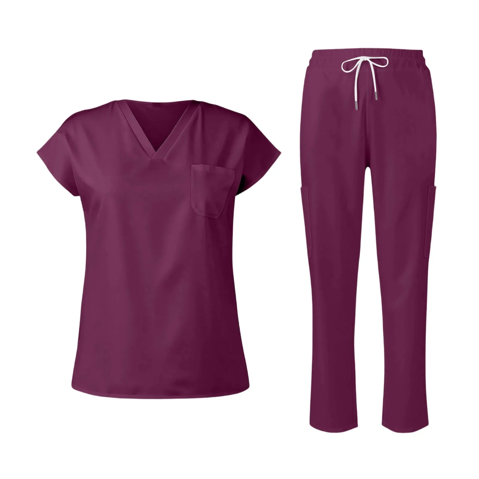 Scrubs Medical Uniform Women and Man Scrubs Set Medical Scrubs Top and Pants