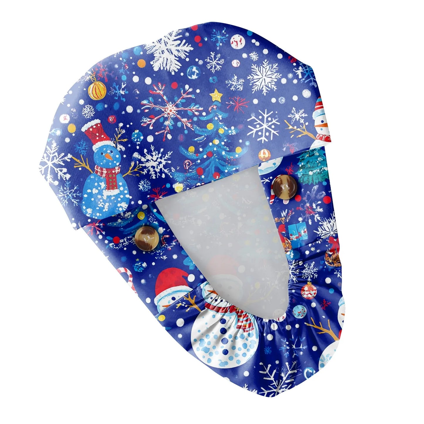 Christmas scrubs caps Pet shop hats Beauty Cleaning cap Wholesale prices cotton pet grooming nursing scrubs work cap