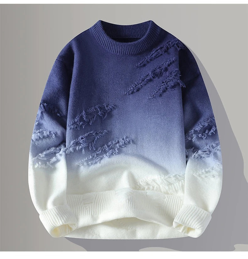 Winter Sweaters for male men thick O-neck sweater men Student youth sweaters autumn Men's wool Casual Knitwear Pullover