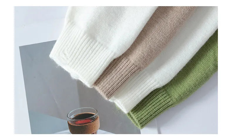 Winter Sweaters for male men thick O-neck sweater men Student youth sweaters autumn Men's wool Casual Knitwear Pullover