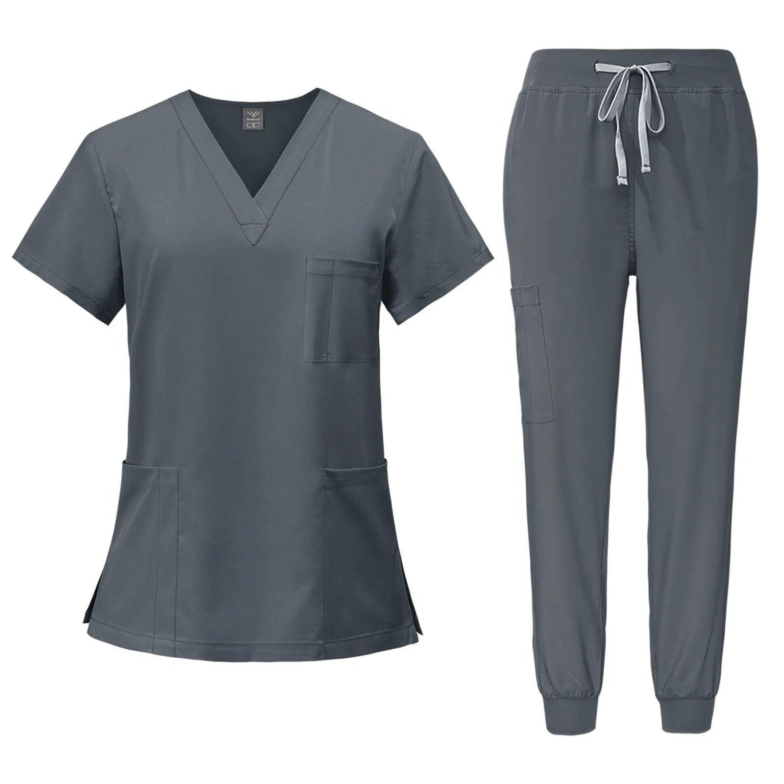 Nursing Beauty Salon Work Clothes Short sleeved Health Services Nursing Suits Summer Fashion Pet Surgical Doctor Costume Women
