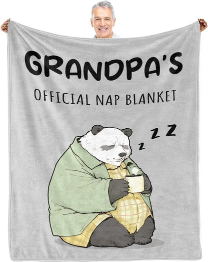 1PC Blanket Festival Gifts for Elder Mom Dad Grandpa Grandma idea Gifts Birthday gifts Warm soft Throw Nap Blankets Gift Season