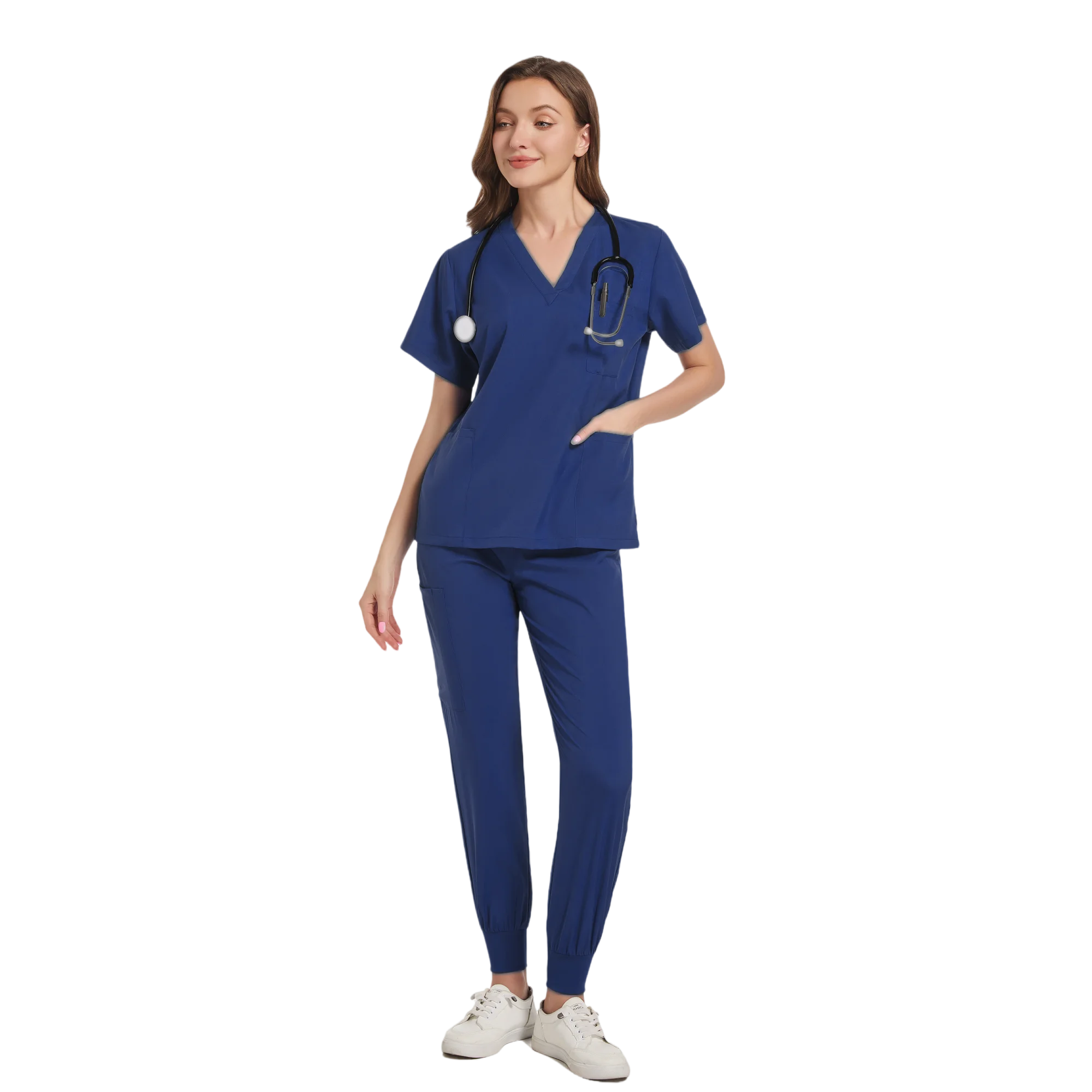 Women Scrub Set Surgical Nursing Scrub Sets Hospital Uniform Medical Factory Wholesale Uniforms Womens Custom Scrubs
