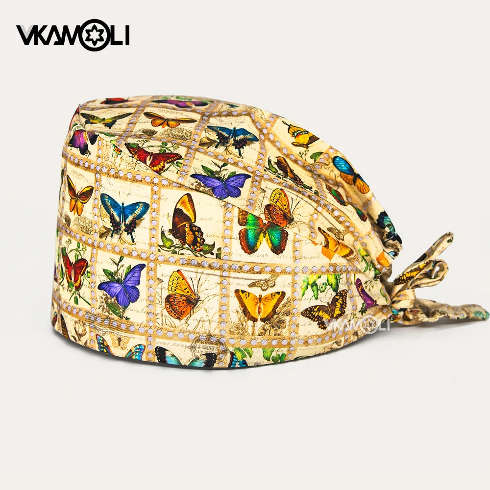 Fashionable and functional nurse accessories High-quality surgical caps for women and man in the medical field scrub cap